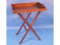 A George III mahogany rectangular butler's tray