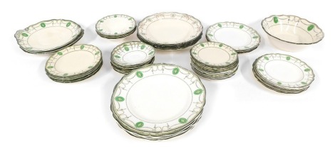 A Royal Doulton Countess pattern part dinner service, comprising side plates, dinner plates, tureens, etc. (a quantity)