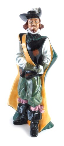 A Royal Doulton figure Cavalier, HN2716, printed marks beneath, 26cm high.