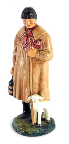 A Royal Doulton figure The Shepherd, HN1975, printed marks beneath, 25cm high.