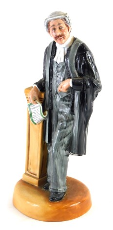 A Royal Doulton figure The Lawyer, HN3041, printed marks beneath, 23cm high.