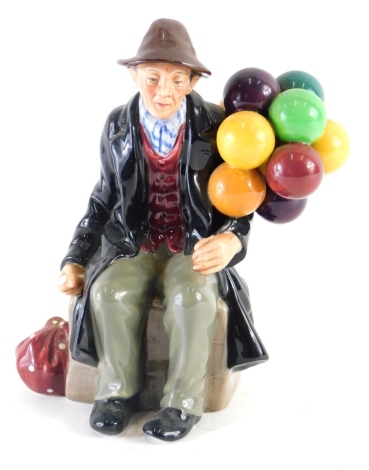 A Royal Doulton figure The Balloon Man, HN1954, printed marks beneath, 20cm high.