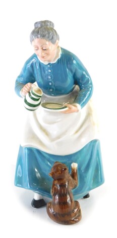 A Royal Doulton figure The Favourite, HN2249, printed marks beneath, 18cm high.