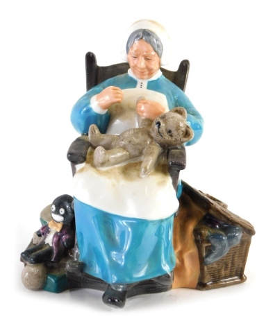 A Royal Doulton figure Nanny, HN221, printed marks beneath, 15cm high.