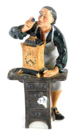 A Royal Doulton figure The Clock Maker, HN2279, printed marks beneath, 19cm high.