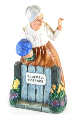 A Royal Doulton figure Thank You, HN2732, printed marks beneath, 23cm high.