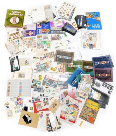 Various stamps, first day covers, etc., GB collectors stamps, etc., Madeira, various other stamp sets, etc. (a quantity)