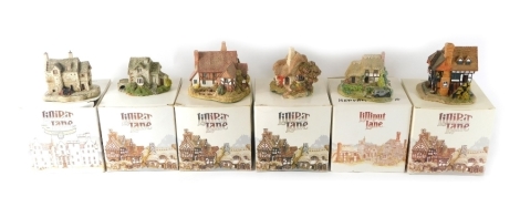 Various Lilliput Lane, to include Stockwell Tenement, 10cm high, etc. (6, boxed)