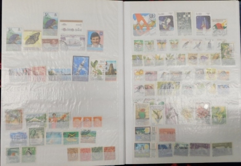 Various stamps, collectors stamps, world used, etc., to include Bermuda, etc. (6 stock albums)