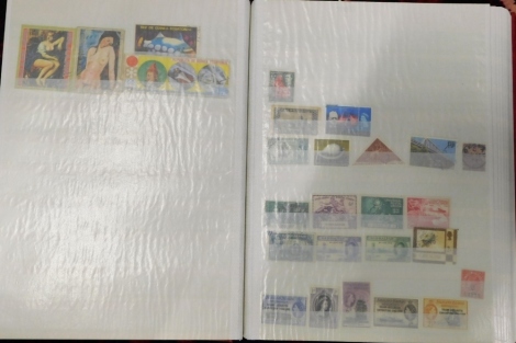 Various stamps, world used, Congo, and others. (10 stock albums)