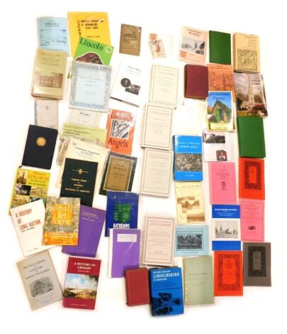 Various books, Lincolnshire related. (a quantity)