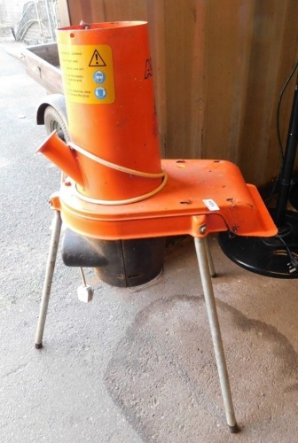 An Al-Ko electric garden shredder.