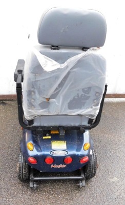 A Freerider Mayfair mobility scooter, in blue trim, lacking key and charger. - 3