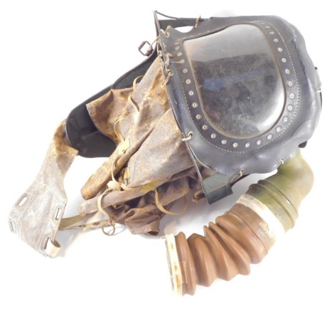 A World War II issue baby's gas mask.