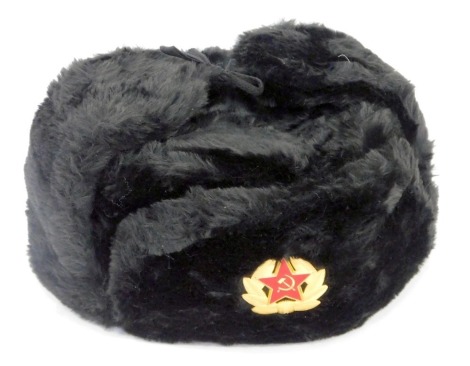 A USSR Navy Submarine winter hat.