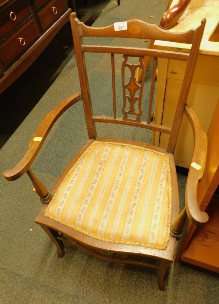 Edwardian discount bedroom chair