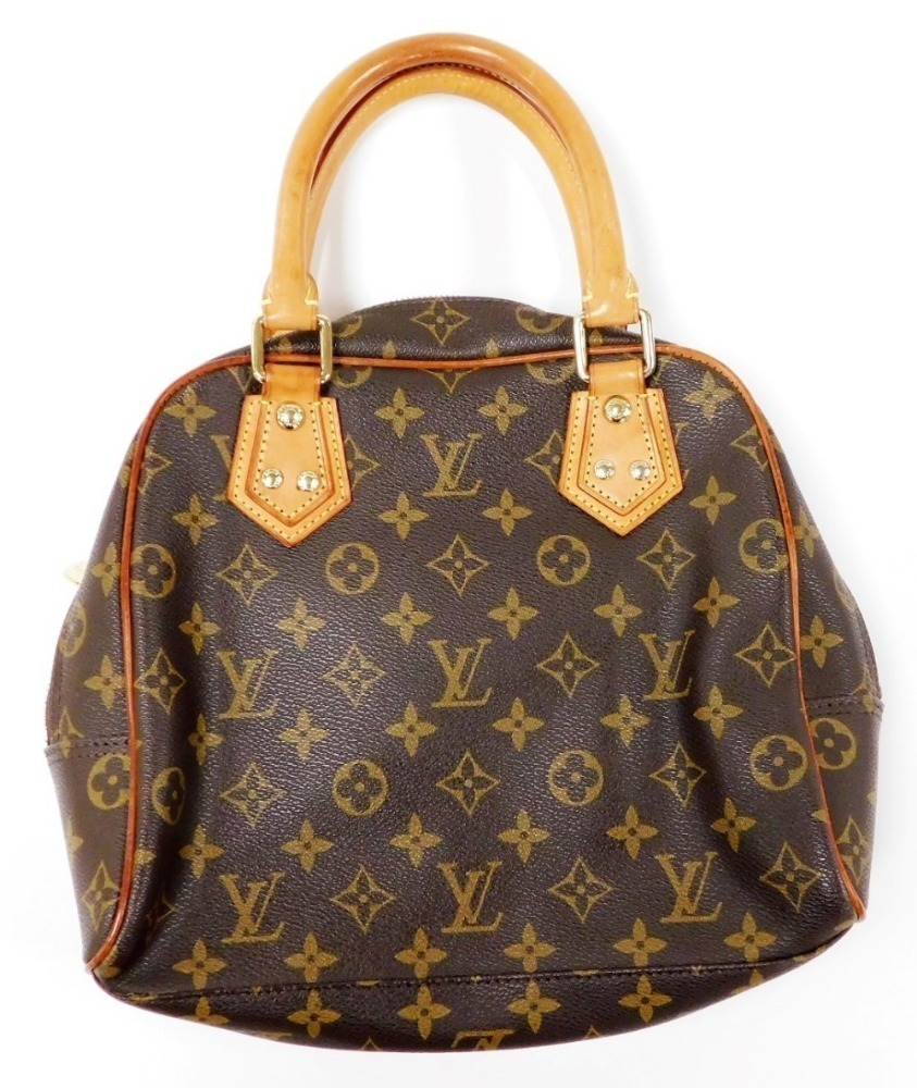 A Louis Vuitton monogram canvas Manhattan PM bag, the front with