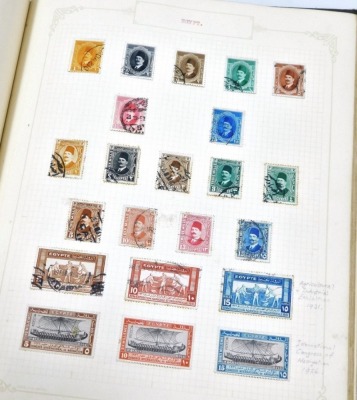 Philately. A stamp album, definitive, commemorative, world, GB and commonwealth used and unused stamps to include a Victorian penny black with watermark, George V Silver Jubilee penny, Canada, China, Japan, Liechtenstein, Ukraine, Nyassaland, Persia, Bava - 11