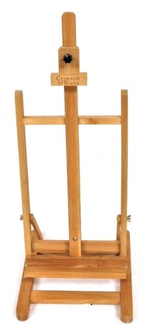 A Crimson & Blake tabletop easel.