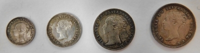 A set of Victorian Maundy money, dated 1847, 4.7g, unboxed. - 2