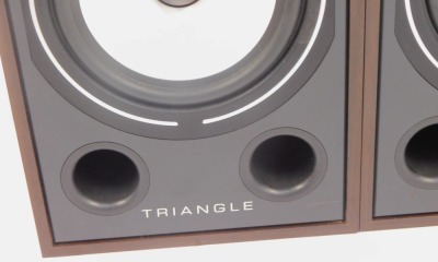 A pair of Triangle Borea BR03 speakers, serial no 0003-20-TEB35-V-V1-0755. - 2