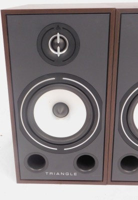 A pair of Triangle Borea BR03 speakers, serial no 0003-20-TEB35-V-V1-0755. - 3