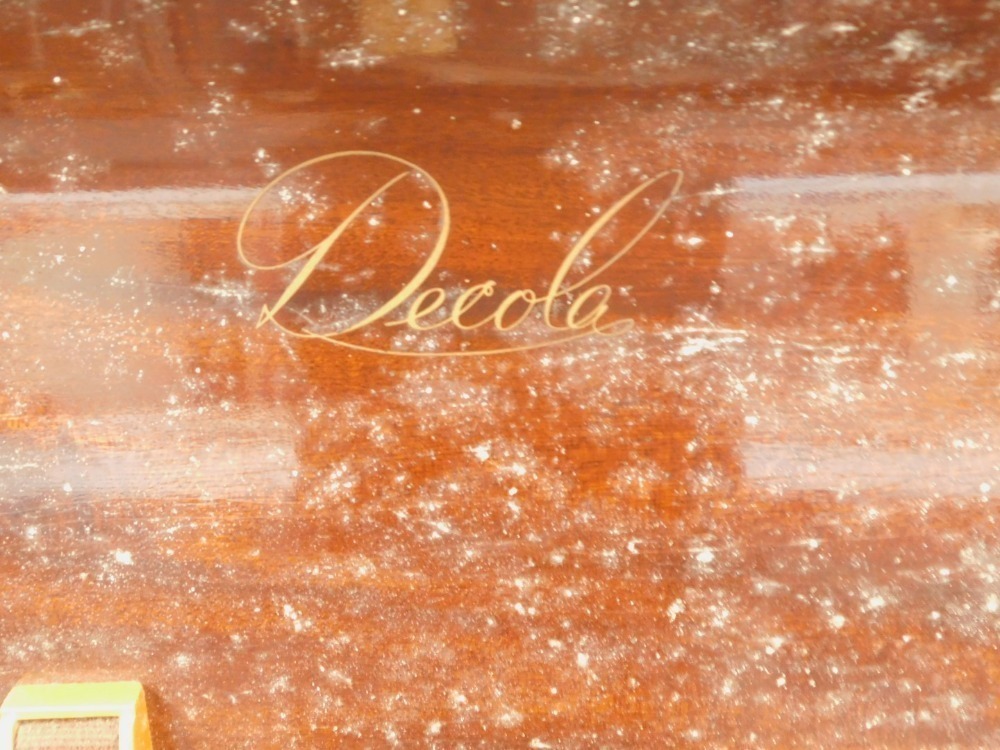 A Decola cased radiogram, with a Garrard record player, model RC88-4 ...