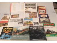 Railway Interest: Various books on steam railways and model railways including