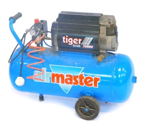 A Tiger Air Master air compressor, Tiger Turbo 8-60.