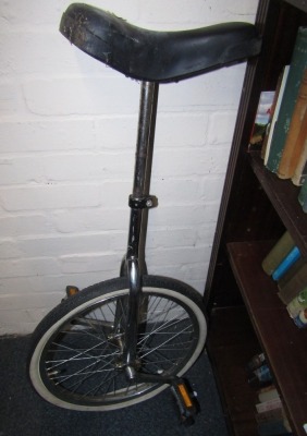 A unicycle.