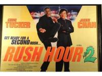 Framed film poster for Rush Hour 2
