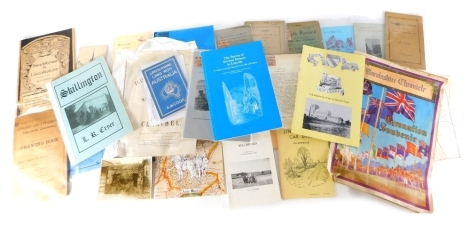 Various ephemera, pamphlets, guides, etc., Notes on the History of Toynton All Saints, various other local ephemera, Louth and others, etc. (a quantity)