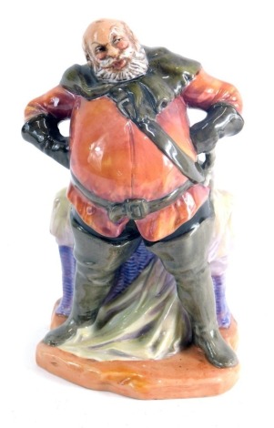 A Royal Doulton Falstaff, HN2054, printed marks beneath 21cm high.