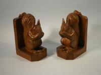 A pair of Robert Mouseman Thompson bookends