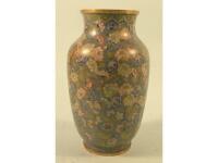 A late 19thC / early 20thC Japanese cloisonn? enamel vase