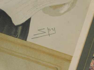 A SPY print, Judge, after Stenberg, figure of a gentleman, Pre-Raphaelite print, etc. (4) - 2