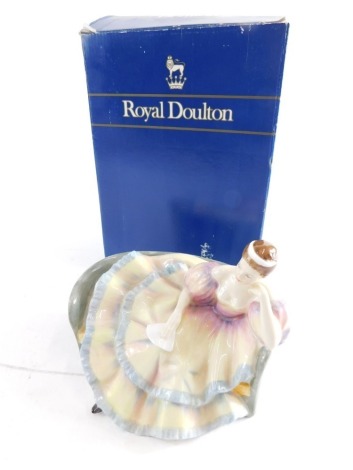 A Royal Doulton figure Pauline, HN2441, printed marks beneath, 14cm high. (boxed)