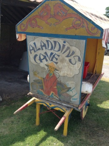 An Aladdin's cave hand cart.