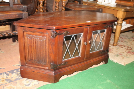 A modern Old Charm TV stand.