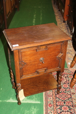 A small hall cupboard.