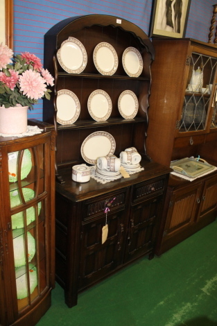 A modern small Welsh dresser.