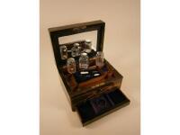 A Victorian Coromandel dressing case