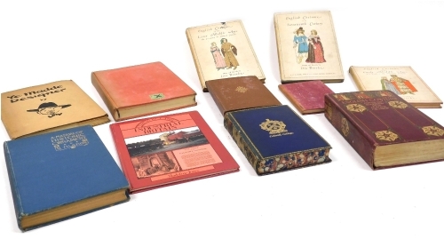 Books. Brooke (Iris) English Costume of the Middle Ages, Later Middle Ages and 17th Century, 3 vols, Clayton Calthrop (Dion) English Costume, published by A & C Black, Low, Ye Madde Designer, published by The Studio Limited, London 1935, and further books