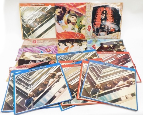 A group of Beatles compilation LPs, to include 1967-1970 and 1962-1966, etc.