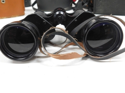 Five pairs of binoculars, including Regent, Glider and Tasco, all cased. - 3