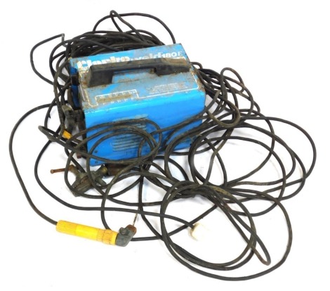 A Clark 180E welder. Buyer Note: WARNING! This lot contains untested or unsafe electrical items. It is supplied for scrap or reconditioning only. TRADE ONLY