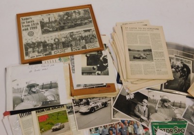 750 Motor Racing Club Interest, to include original photographs, REJO interest, race result data, articles, etc. To be sold on behalf of the Estate of the Late Jeffrey (Jeff) Ward. - 4