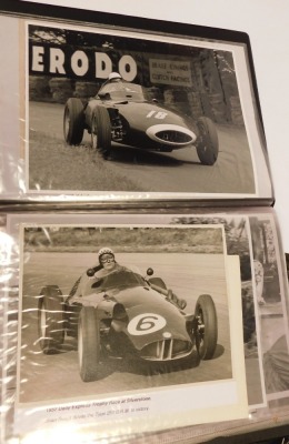 A collection of Motor Racing photography, in album, many original and some reprints, including Sir Stirling Moss, Graham Hill and Nigel Mansell (JPS), etc. To be sold on behalf of the Estate of the Late Jeffrey (Jeff) Ward. - 4