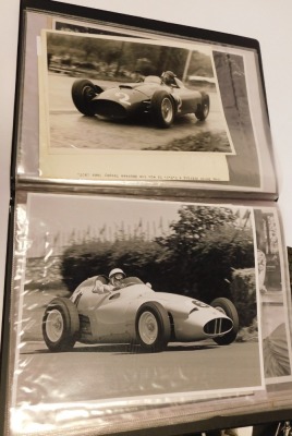 A collection of Motor Racing photography, in album, many original and some reprints, including Sir Stirling Moss, Graham Hill and Nigel Mansell (JPS), etc. To be sold on behalf of the Estate of the Late Jeffrey (Jeff) Ward. - 5