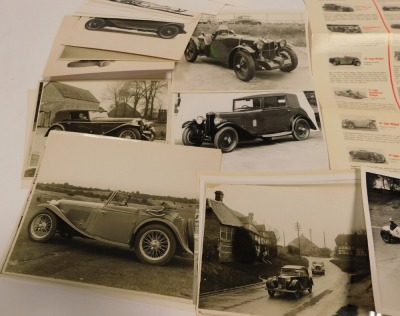 MG interest, a collection of black and white photographs and ephemera. To be sold on behalf of the Estate of the Late Jeffrey (Jeff) Ward. - 2